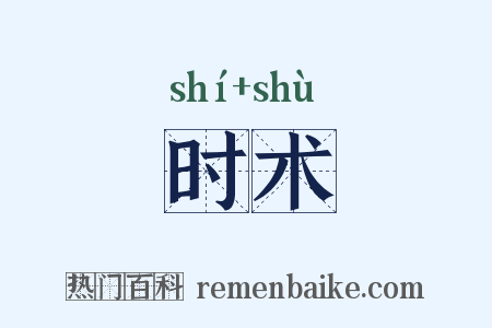 时术是什么意思的图片